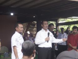 Mentan Tinjau Awangpone, Lokasi Kunjungan Jokowi. Kadis Andi Asman: Alhmadulillah, Presiden Kembali Datangi Bone Setelah 43 Tahun