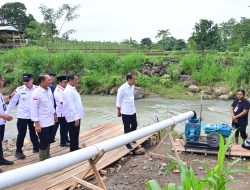 Presiden dan Mentan Tinjau Pompanisasi di Bantaeng, Optimis Produksi Beras Nasional Meningkat