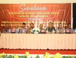 KPU Bone Gazz Full Tahapan Pencalonan Pilkada, Sosialisasi PKPU Nomor 8 Tahun 2024