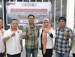 Andi Mulawarman Kani Terpilih Aklamasi Ketua POBSI Kabupaten Sinjai