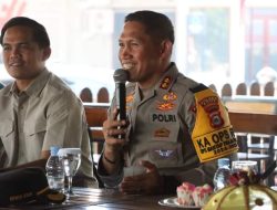 Kapolres Bone Pimpin Jumat Curhat dengan Awak Media, Perkuat Sinergitas Jaga Kamtibmas Selama Pilkada
