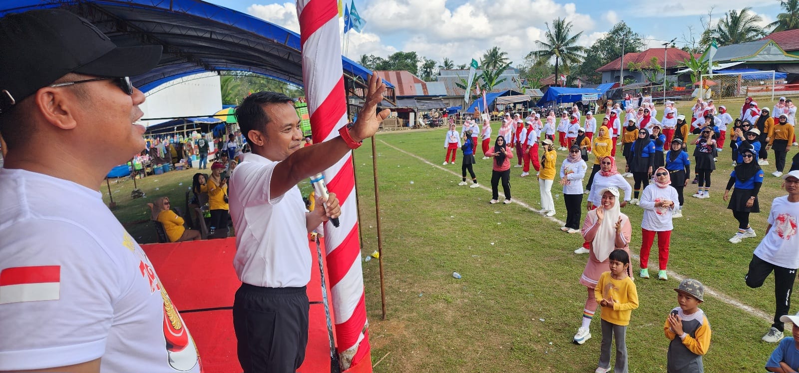 Hadiri Senam Santai di Lapri, A Asman: Ini Bagus Dicontoh