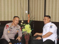 Sambangi Mako Yon C Pelopor, Pj Bupati Andi Winarno Ajak Brimob Bone Sukseskan Pilkada 2024
