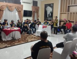 Sambut Kontingen Porwanas PWI Sulsel di Banjarmasin, Ketua KKSS Kalsel Harap Bisa Raih Juara