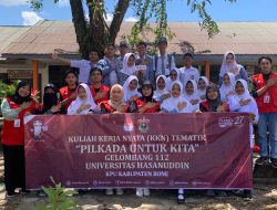 Program Goes To School, Mahasiswa KKN Unhas Bantu KPU Bone Garap Pemilih Pemula