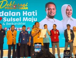 10 Partai Koalisi Pengusung dan Pendukung Komitmen Siap Menangkan Andalan – Hati di Pilgub Sulsel
