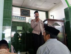 Safari Kamtibmas, Kapolsek Dua Boccoe Ajak Warga Sukseskan Pilkada Serentak