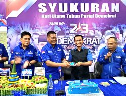 Syukuran HUT Partai Demokrat, A Asman: Partai Special, Semoga Makin Jaya