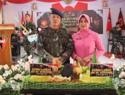 Syukuran HUT Pelopor ke 65 di Mako Batalyon C Pelopor, Begini Pesan Danyon Ichsan