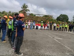 Karyawan PT SGN Pabrik Gula Bone Gelar Kerja Bakti