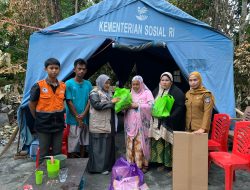 Baznas Bone Salurkan Bantuan Korban Kebakaran di Pallette