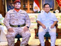Bertemu Prabowo, Andi Amar Putera Mentan Amran Sampaikan Pesan Penting