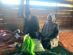 BAZNAS Bone Bantu Biaya Pengobatan Korban Tersengat Listrik di Desa Welado