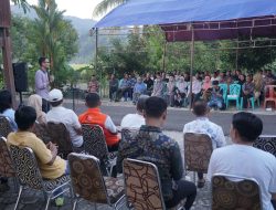Hari Pertama Kampanye, Cawabup Ajie Saputra Perkuat Basis Rumpun Keluarga
