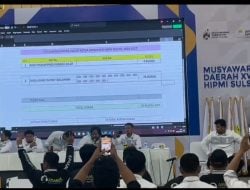 Sapu Bersih Suara, Andi Amar Terpilih Ketua HIPMI Sulsel