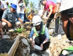 Bupati Indah Letakkan Batu Pertama Pembangunan DAK Fisik Pendidikan, Sentuh 15 Sekolah