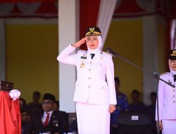 Bupati IDP Pimpin Upacara Peringatan HUT Proklamasi