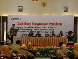 Tekankan Netralitas ASN, Bawaslu Bone Gelar Sosialisasi Pengawasan