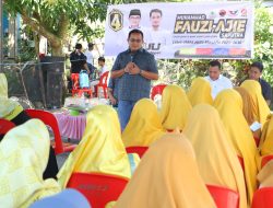 Silaturahmi dengan Komunitas Perempuan Maju Malangke Barat, Abang Fauzi: Kaum Perempuan Penopang Ekonomi Daerah