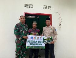 BAZNAS Resmikan Bantuan Bedah Rumah, Warga Kurang Mampu di Biru  Bersyukur