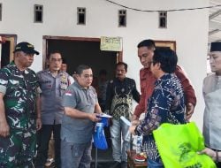 Baznas Bone Kolaborasi Pemda Salurkan Bantuan Korban Kebakaran di Desa Laponrong