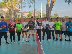 Asah Kemampuan, Kapolres Bone Semarakkan Olahraga Pickleball