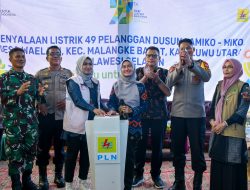 Bupati Indah Resmikan Program Listrik Desa Teknologi SuperSun