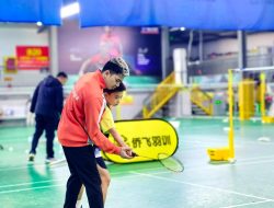 Anak Mantan Ketua PBSI Bone Melatih Klub Badminton di Zhengzhou Cina