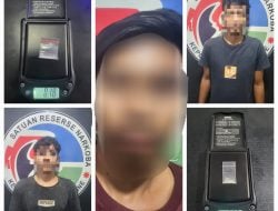 Personel Satres Narkoba Polres Bone Tangkap 5 Pelaku Penyalahgunaan Sabu di 3 Lokasi, 0,98 Gram Diamankan