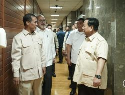 Prabowo Puji Amran Sulaiman Jaga Pangan Nasional