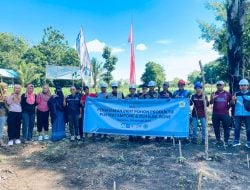 Sinergi PLN Watampone Bersama DLH Kabupaten Bone Tanam Pohon Produktif
