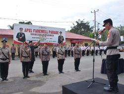 Kapolres Bone Pimpin Sertijab Kasat Reskrim dan Kasat Resnarkoba