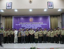 Ikatan Alumni Menwa UNM Gelar Pelantikan, Guru Besar Ini Ketua Yang Baru