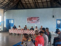 Jumat Curhat Polres Bone Sasar Tokoh Masyarakat Dan Nelayan TPI Lonrae