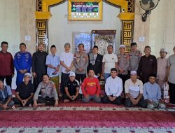 Kapolres Bone Laksanakan Safari Kamtibmas di Masjid Haji Tajuddin Lonrae