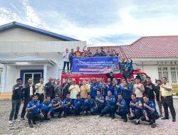 BRI BO Watampone Gelar Simulasi Penanganan Penanggulangan Bencana Kebakaran Untuk Wujudkan Lingkungan Siaga Bencana