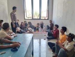Kanit Kamsel Satlantas Polres Bone Laksanakan Edukasi Keselamatan Berkendara