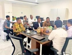 Bupati Bone Andi Asman Sulaiman Temui Sekjen Kemensos Robben Rico, Dorong Pembangunan Sekolah Rakyat di Bone