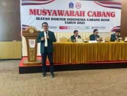 dr H Muh Nur Abadi Kembali Terpilih Ketua IDI Bone