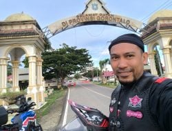 Catatan Perjalanan Erwin Arsyad Sang Elbyers Pria Asal Bone Sulsel, Menaklukkan Sulawesi dengan ADV Merah Bersama BBC