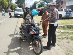 Satlantas Polres Bersama UPT Samsat Bone Gelar Penertiban Pajak Kendaraan Bermotor