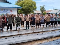 Bupati Bone Launching Gerakan PMS di SMPN 3 Watampone, Sekolah Diminta Manfaatkan Lahan Pekarangan Topang Ketahanan Pangan