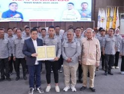 Resmi Dilantik Jadi Pengurus KONI Wajo, Diminta Mencetak Atlet Berprestasi