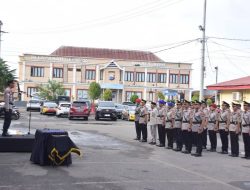 Rotasi Jabatan, Kapolres Bone Pimpin Sertijab Pejabat Utama dan Kapolsek Jajaran