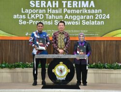 Pemkab Sinjai Kembali Raih Opini WTP dari BPK RI