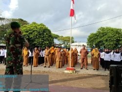 Apel Gabungan Forkopimcam, Camat Ajangale Tekankan Sinergitas Dalam Siaga Bencana di Musim Penghujan